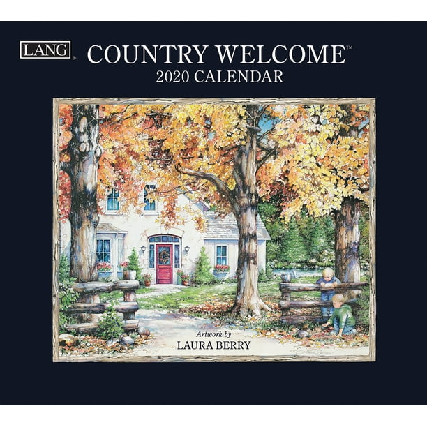 LANG, 2020 WALL CALENDAR, COUNTRY