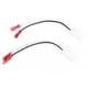 thumbnail image 2 of Adaptador de arnés de cableado para altavoz de coche, 2 unidades, conector estéreo, modificación de tweeter automático, reemplazo para Ford, 2 of 14