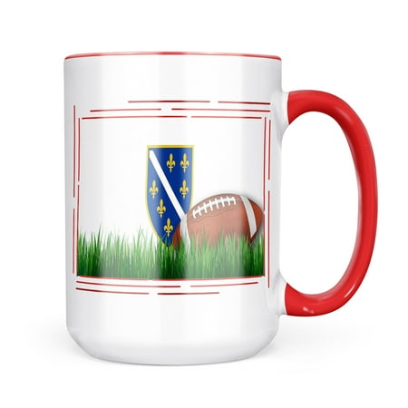 

Neonblond Football with Flag Bosnia-Herzegovina (1992) Mug gift for Coffee Tea lovers