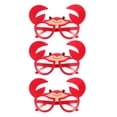 thumbnail image 1 of 3 gafas de cangrejo divertidas para disfraz de Halloween, gafas de sol de cangrejo de dibujos animados, gafas para fiesta hawaiana Luau, decoraciones para cosplay, 1 of 7