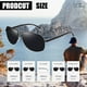 thumbnail image 5 of Gafas de sol Joopin rectangulares polarizadas Al-Mg con montura metálica para hombre, 5 of 6