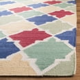 thumbnail image 3 of Safavieh Dhurries Wystan Geometric Runner Rug, Blue/Multi, 2'6" x 8', 3 of 10