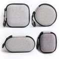 thumbnail image 4 of Small Earphone Storage Bags Hard Shell Data Cable Organizer Bag Mini Tech Gadgets Portable Case Charger U Disk Zipper Pouch A, 4 of 6