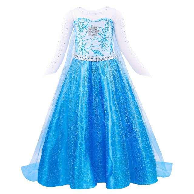 Precioso Vestido De Princesa Con Cordones Para Niñas. - ¡Vístete De Halloween! Perfecto Para Disfraces De Cumpleaños De Fiesta De Rendimiento De Escenario.