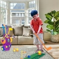thumbnail image 4 of Toyvelt / Kids Golf Club Set with Golf Cart / Purple, 4 of 5