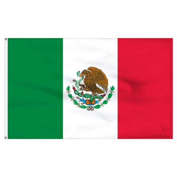 2x3 Mexico Flag Super Polyester 2'x3' House Banner Grommets Fade Resistant