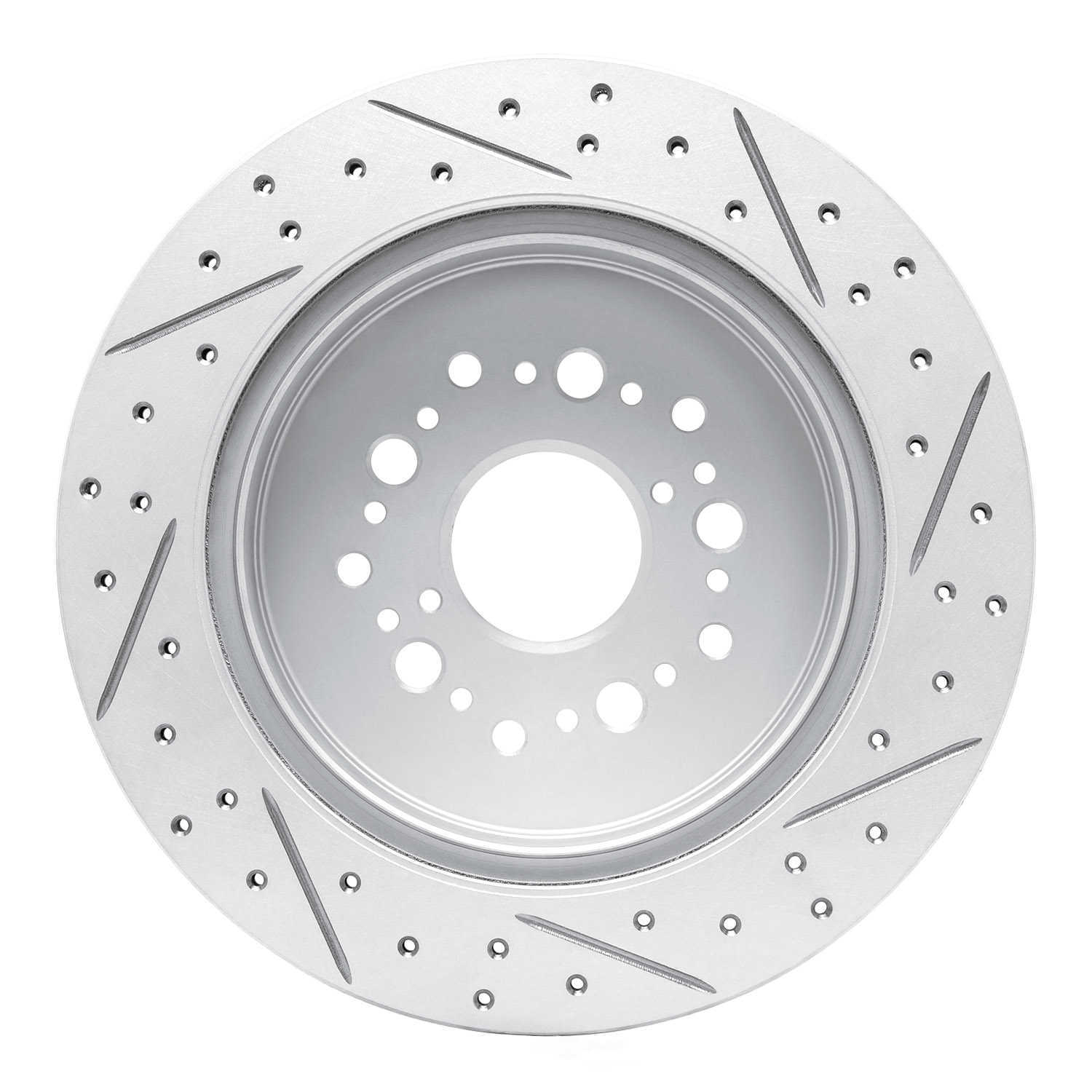 Dynamic Friction Company 830-75006L DFC Geoperformance Rotor - Drilled and Slotted