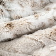thumbnail image 2 of WPM Multicolor Rabbit Faux Fur Throw, 50” x 60”, 2 of 3