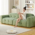 thumbnail image 4 of White Sectional Sofa Couch Cloud Floor Love Seat Modern Lounge Sofa Lazy Hotel Sofa Para Habitacion Living Room Sets Furniture My Lux Decor Round, 4 of 16