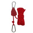 thumbnail image 3 of 5M 4mm Outdoor Guy Lines Reflectante Ajustable para Acampar Senderismo () Rojo, 3 of 6