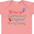 thumbnail image 4 of Inktastic Engineer Like Daddy Boys or Girls Baby Bodysuit, 4 of 5