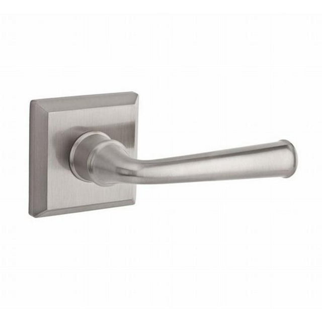 Baldwin FD.FED.TSR.150 Full Dummy Federal Lever & Traditional Square Rose, Satin Nickel