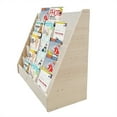 thumbnail image 4 of Stuffygreenus Single-Sided Book Display for Kids - Natural Wooden Magazine and Book Display Stand with 5 Shelves - Commercial and Home Use Safe and Kid Friendly Design, 4 of 9
