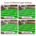 thumbnail image 7 of ODIKA 6'x9' Washable Area Rug Soccer Pitch Stripes Goal Border Interactive Velvet Football Field Refined for Family Room, Living Mater Bedroom, Non-Slip, Easy Care, 7 of 7