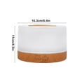 thumbnail image 3 of Remote Control Essential Oil Diffuser with 500ml Tank, 7 Color Lights & Timer for Home Aromatherapy and Humidifying, 3 of 9