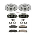 thumbnail image 2 of PowerStop Front Stock Replacement Brake Pad and Rotor Kit with Calipers Fits: FORD Select Models KCOE1866, 2 of 7