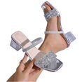 thumbnail image 5 of Willtoo High-Heeled Slippers, Women's Open-Toe Sandals, Summer Casual Shoes, 5 of 6