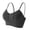 Gray, variant on Women's Yoga Sports Bra with U-Shaped Base and Beautiful Back, Seamless Design for Ultimate Comfort and Support During Workouts, Ideal for Fitness and Active Lifestyles Blue 32