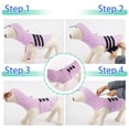 thumbnail image 7 of Anxiety Vest for Small Dogs | Dog Calming Vest for Separation,Soft Dog Anxiety Shirt,Anxiety Jacket for Dogs with Ear Wrap to Reduce Noise Stress,Fireworks,Thunderstorm, 7 of 7
