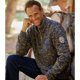 thumbnail image 2 of Atlas For Men - Jersey de Punto Trenzado para Hombre (Ocre), 2 of 3