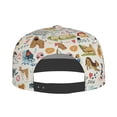 thumbnail image 4 of Haiem Dogs Funny Pets Classic Snapback Cap Flat Bill Hat Baseball Cap Adjustable Size Cotton Dad Hat, 4 of 9