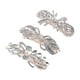 thumbnail image 1 of Pinzas para el cabello Unique Bargains Brillo Diamantes 3 piezas Blanco, 1 of 7