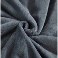 thumbnail image 2 of Warm and Cozy Super Plush Flannel Fleece Sheet Set, Steel Grey, Full, 2 of 8