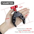 thumbnail image 4 of Super Clamp OGITBIO para estudio de fotografía y vídeo con pernos de 1/4 y 3/8, 4 of 7
