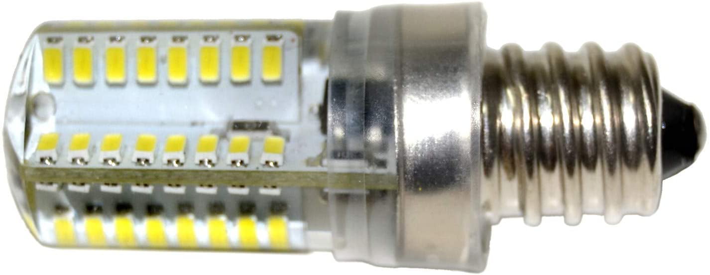 E12 110V LED Bulb Cool White for Whirlpool HC-H6291 ER10C7 10C7 11975 AP5645645 
