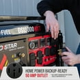 thumbnail image 5 of DuroStar DS13000MXT 13,000W/10,500W 500cc Electric Start Tri Fuel Portable Generator w/ CO Alert, 5 of 8