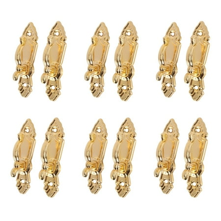 

Screw Mount Curtain Tie Back Tieback Wall Hooks 12PCS