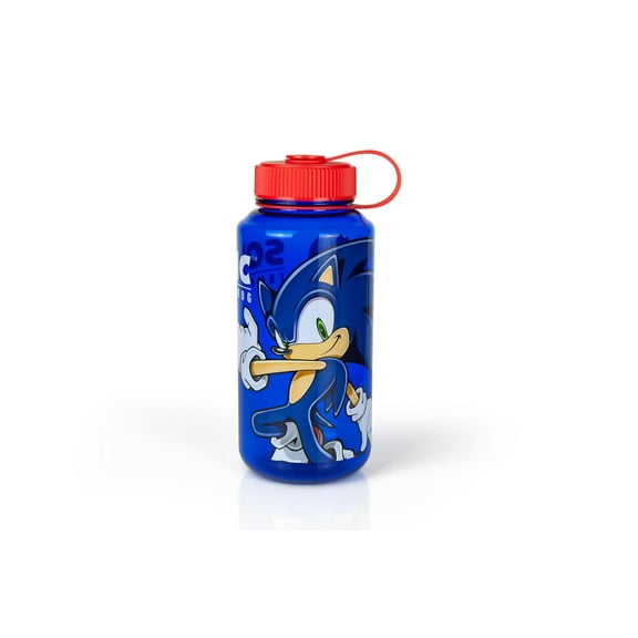 Sonic The Hedgehog 32oz Plastic Water Bottle