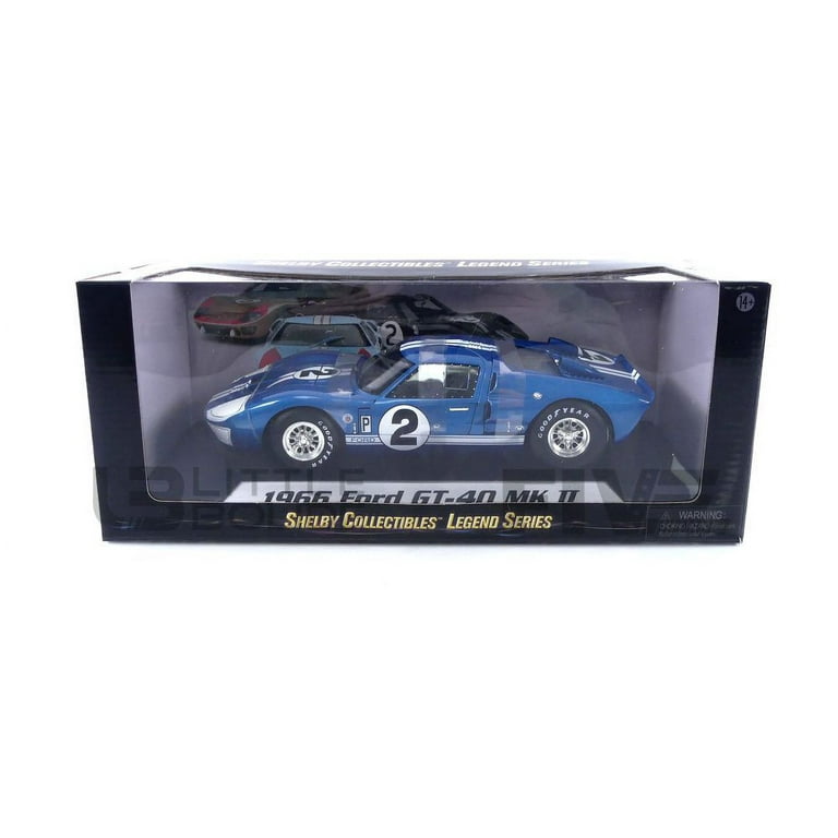 SHELBY COLLECTIBLES 1/18 - FORD GT 40 Mk II - Sebring 1966 SHELBY COLLECTIBLES 1/18 - FORD GT 40 Mk II - Sebring 1966