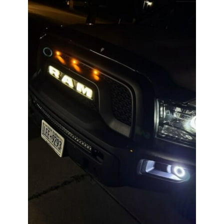 For The BlingLights Brand Halo Fog Lights for 2019-2025 Ram 1500 Classic Warlock
