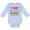 AE-Light Blue, variant on I Am Black History Boys or Girls Long Sleeve Baby Bodysuit