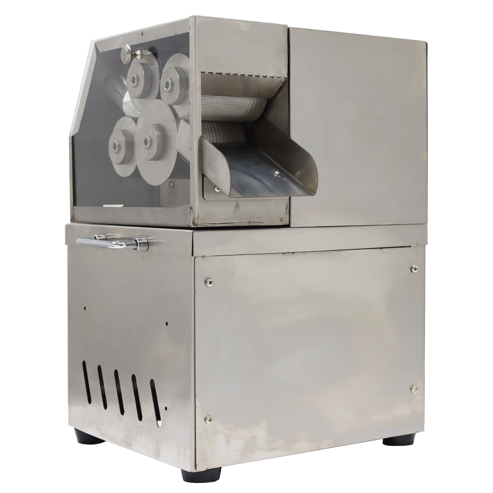 4 Roll Sugarcane Juicer Sugar Cane Machine Electric Sugarcane Juice Extractor 24V DC or 110V AC 450W