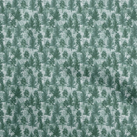 oneOone Cotton Flex Dark Green Fabric Tropical Fabric For Sewing Printed Craft Fabric By The Yard 40 Inch Wide