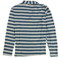 thumbnail image 2 of BDG Womens Striped V-Neck Cowl Pullover Sweater, Multicoloured, Large, 2 of 2