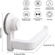 thumbnail image 2 of Portarrollos De Papel Higiénico, Portarrollos De Papel Higiénico Autoadhesivo, Portarrollos De Pared Se Pega En La Pared Sin Taladrar, Pegajosidad Fuerte, Impermeable, Para Baño Cocina(Blanco) oso de fresa Electrónica, 2 of 5