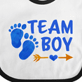 thumbnail image 4 of Inktastic Team Boy Boys or Girls Baby Bib, 4 of 4