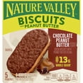 thumbnail image 2 of Nature Valley Biscuit Sandwiches, Chocolate Peanut Butter Snacks, 5 ct, 6.75 OZ, 2 of 8