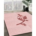 thumbnail image 2 of Ahgly Company Indoor Round Patterned Pastel Red Pink Area Rugs, 8' Round, 2 of 6