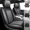 Black+Gray, variant on FANOTEK Custom Fit for Ford F150 2009-2014 Car Seat Covers, Waterproof PU Leather Pickup Truck Seat Protector, 5-Layer Material Heavy Duty Black Gray