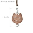 thumbnail image 3 of YongCo Soft Leather Heart Cats Head Necklace Accessory for Trendy Women Embracing Individuality And Fashion Statement Pieces, 3 of 21