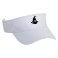 thumbnail image 5 of Elf Embroidered Cotton Twill Sun Visor - White OSFM, 5 of 5