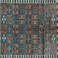 thumbnail image 1 of Ahgly Company Indoor Square Persian Light Blue Traditional Area Rugs, 4' Square, 1 of 4