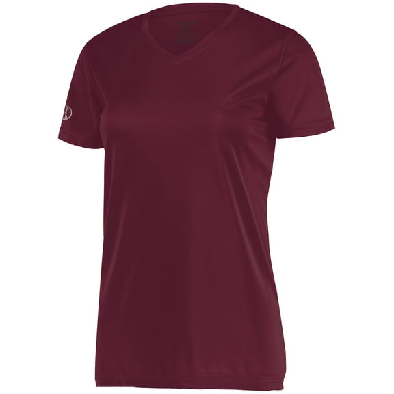 Holloway Sportswear XL Womens MOMENTUM TEE Maroon (hlw) 222820