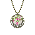 thumbnail image 1 of Planta de hojas de flor de flor de clavel Colgante Estrella Collar Luna Cadena Joyas Unbranded M, 1 of 3