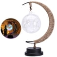 thumbnail image 1 of HEVIRGO LED Lights Moon Shaped Decorative Battery Powered Moon-Star Night Light for Home, 1 of 10