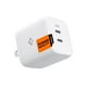 thumbnail image 1 of Spigen GaN 452 Total 45W 2 puertos GaN III Tech Dual USB C Cargador de pared PD 3.0 Bloque de carga, 1 of 6